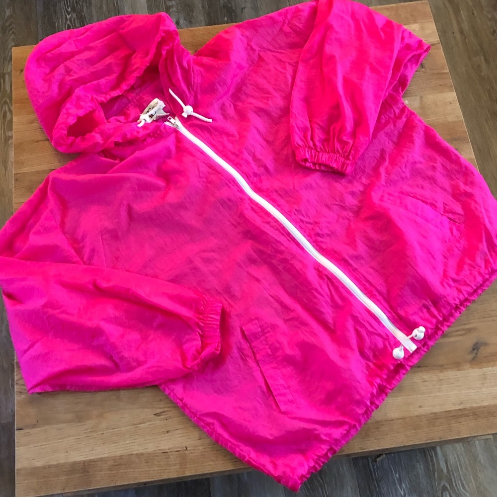 Vintage Windbreaker Active Energy Hot Pink